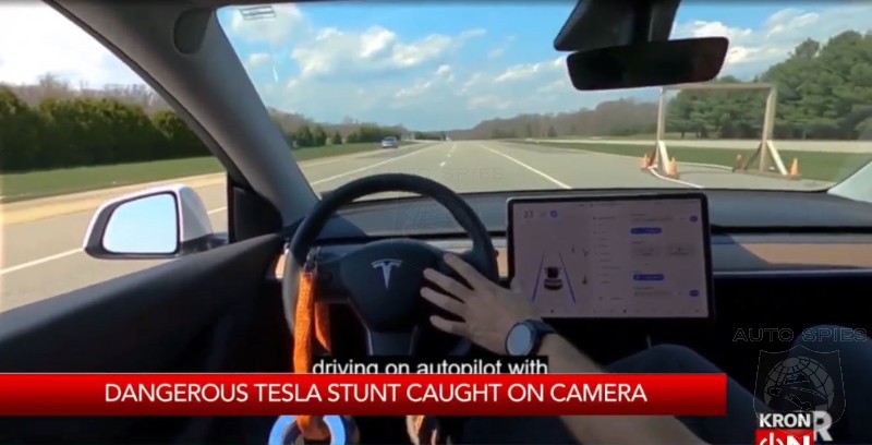 WATCH: Police Investigate Man For Misusing Tesla Autopilot On Social Media